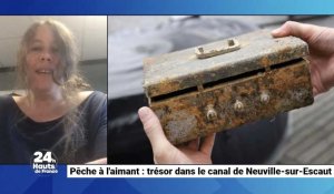 L’info des territoires : Pêche à l’aimant : trésor dans le canal de Neuville-sur-Escaut
