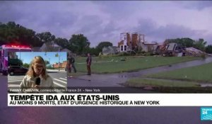 Tempête Ida aux Etats-Unis : état d'urgence historique à New York