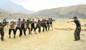 Afghanistan: des combattants anti-talibans s'entraînent dans la vallée du Panchir