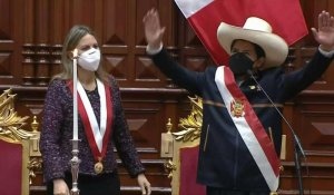 Le président Castillo prend ses fonctions à la tête du Pérou