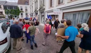 Manifestation anti-pass sanitaire à Montreuil