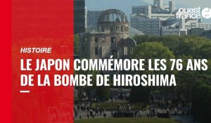 VIDÉO. Le Japon commémore les 76 ans de la bombe de Hiroshima en pleins JO