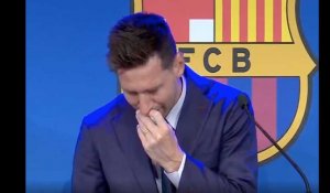 Lionel Messi : en larmes pour ses adieux