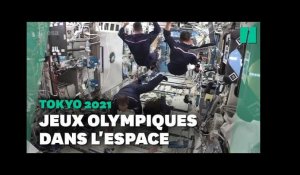 Thomas Pesquet et les astronautes de l'ISS ont trouvé leur sport olympique
