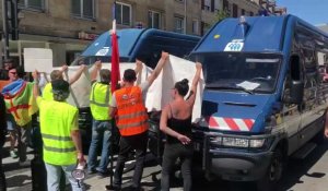 Amiens : manifestation anti pass sanitaire (1)