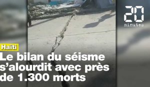 Haïti: Le bilan du séisme s'alourdit avec près de 1.300 morts