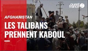 VIDÉO. Afghanistan : Kaboul tombe aux mains des talibans 