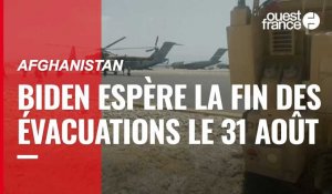 VIDÉO. Afghanistan : Joe Biden n'exclut pas de prolonger la présence américaine