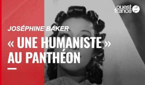 VIDÉO.  Joséphine Baker : « une humaniste »  au Panthéon 