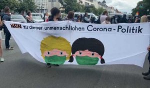 Allemagne : affrontements lors de manifestations contre les restrictions sanitaires