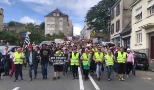 VIDÉO. À Quimper, manifestation organisée ce samedi 31 juillet contre le passe sanitaire