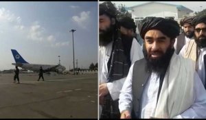 Afghanistan: un porte-parole taliban et les "forces spéciales" à l'aéroport de Kaboul