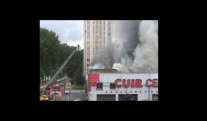 Dunkerque: incendie chez Cuir Center
