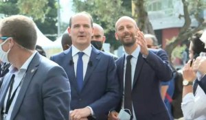 Universités de rentrée de LREM à Avignon: arrivée du Premier ministre Jean Castex