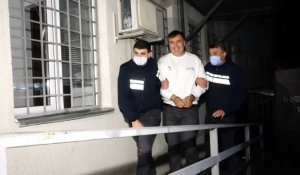 L'ex-président géorgien Mikheïl Saakachvili arrêté à son retour d'exil