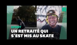 À 81 ans, ce skateboarder enchaîne les figures comme un pro