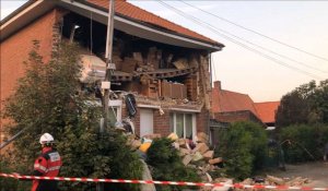 Une maison d'Enquin-lez-Guinegatte soufflée par l'explosion d'une bouteille de gaz
