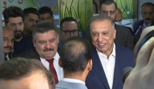 Bagdad: le Premier ministre irakien dépose son bulletin de vote