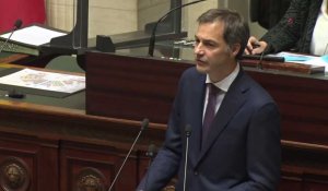 Qui ose aujourd'hui encore minimiser la portée des changements climatiques (Alexander De Croo)