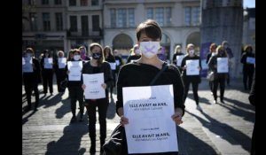 Valenciennes : le collectif Nous Toutes mobilisé sur la place d’Armes