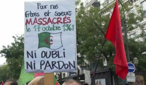 Paris: rassemblement pour les 60 ans des manifestations du 17 octobre 1961