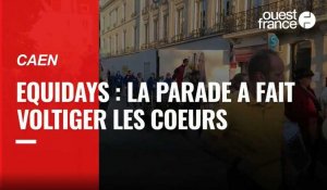 VIDÉO. Equidays à Caen : la parade en centre-ville clôt en beauté l'après-midi consacré au cheval