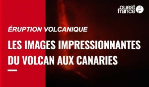 VIDÉO. Éruption aux Canaries :  des images grandioses du volcan Cumbre Vieja