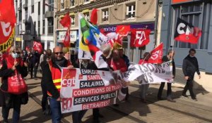 VIDEO. Journée de grève du 5 octobre : mobilisation dans les rues du Mans 