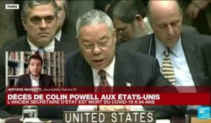 Colin Powell, brillant officier militaire hanté par la guerre en Irak