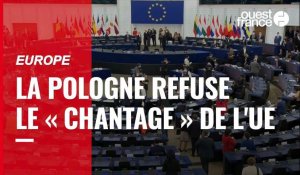 VIDÉO. Pologne : le Premier ministre dénonce « le chantage » de la Commission européenne 