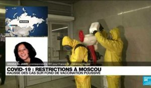 Covid-19 : de nouvelles restrictions à Moscou suite à une hausse spectaculaire des cas