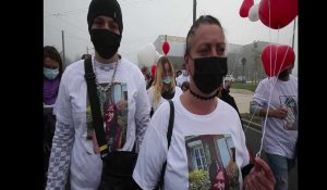 Marche blanche à Denain en mémoire de Jennifer, décédée sous les coups de son compagnon