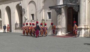 Vatican : Angela Merkel repart après sa rencontre avec le pape François