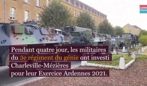 Charleville-Mézières: clap de fin pour l'Exercice Ardennes 2021