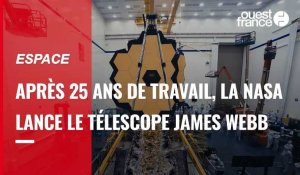 VIDÉO. Espace : la Nasa lance James Webb, le plus puissant télescope jamais envoyé dans l'espace