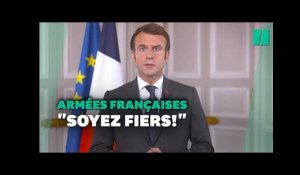 Pour Noël, Macron dit sa "reconnaissance" aux armées en vidéo