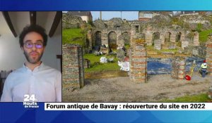 Forum antique de Bavay : réouverture du site en 2022
