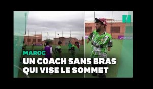 Né sans bras ni jambes, ce coach de football marocain est surnommé "l'entraîneur miracle"