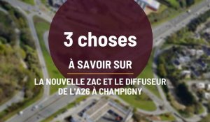 Trois choses à savoir sur la nouvelle ZAC et le diffuseur de l'A26 à Champigny, près de Reims