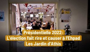 L'élection fait rire et causer à l'Ehpad des Jardins d'Athis