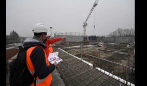 Saint-Amand-les-Eaux : visite du chantier du futur grand EHPAD du centre hospitalier