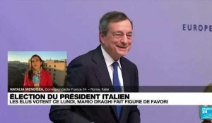 Italie : dans la course à la présidence, Mario Draghi fait figure de favori