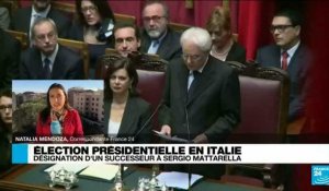 Italie : le parlement réunit en Congrès doit élire le nouveau président