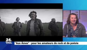 Greg Allaeys, le chanteur du groupe "Aux Âmes"