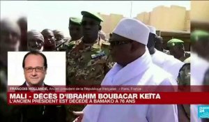 François Hollande sur la mort d’Ibrahim Boubacar Keïta
