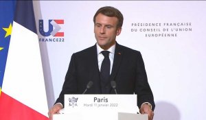 Mali: Macron affirme le soutien de la France aux sanctions contre la junte