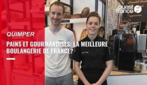 VIDÉO. Pains et gourmandises à Quimper : la meilleure boulangerie de France ?