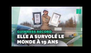 À 19 ans, elle devient la plus jeune pilote d'ULM à avoir fait le tour du monde en solitaire