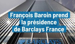 François Baroin, le maire de Troyes nommé président de Barclays France 