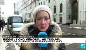 Russie : l'ONG Mémorial au tribunal, crainte d'une liquidation immédiate